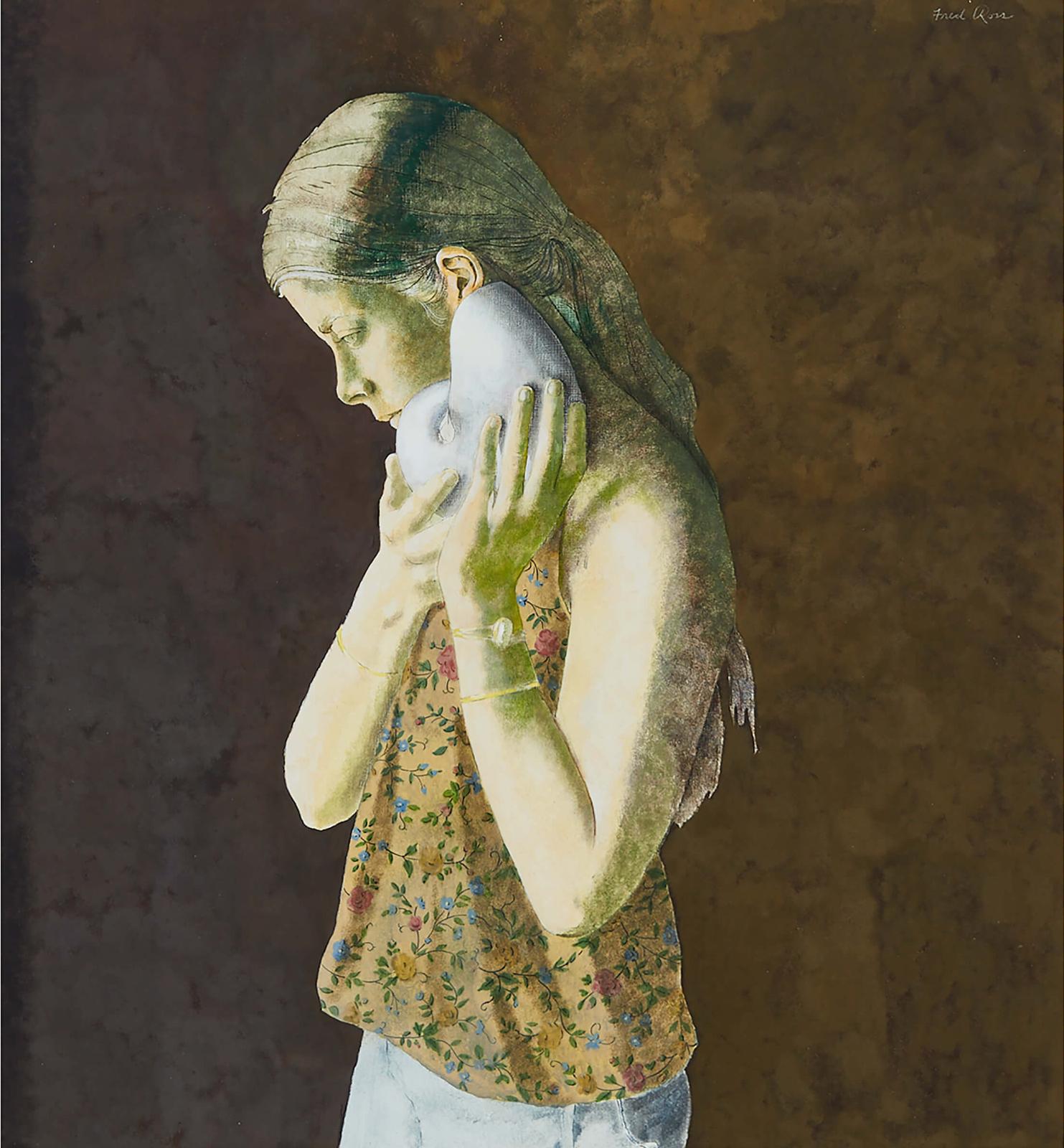 Frederick Joseph (Fred) Ross (1927-2014) - Girl With Shell