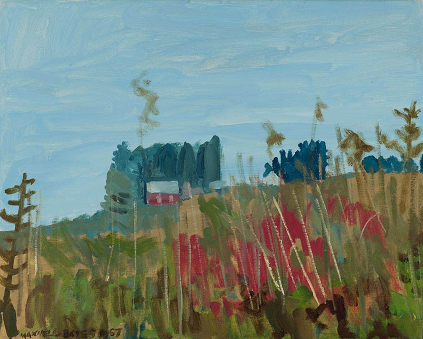 Maxwell Bennett Bates (1906-1980) - Near Saanichton