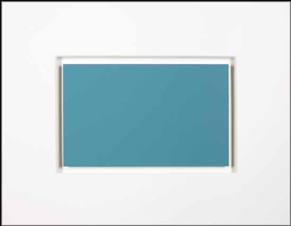 Claude Tousignant (1932) - Monochrome bleu-gris 8/9
