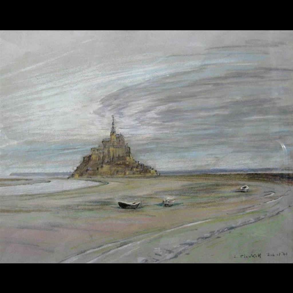 Joseph (Joe) Francis Plaskett (1918-2014) - Mont Saint-Michel