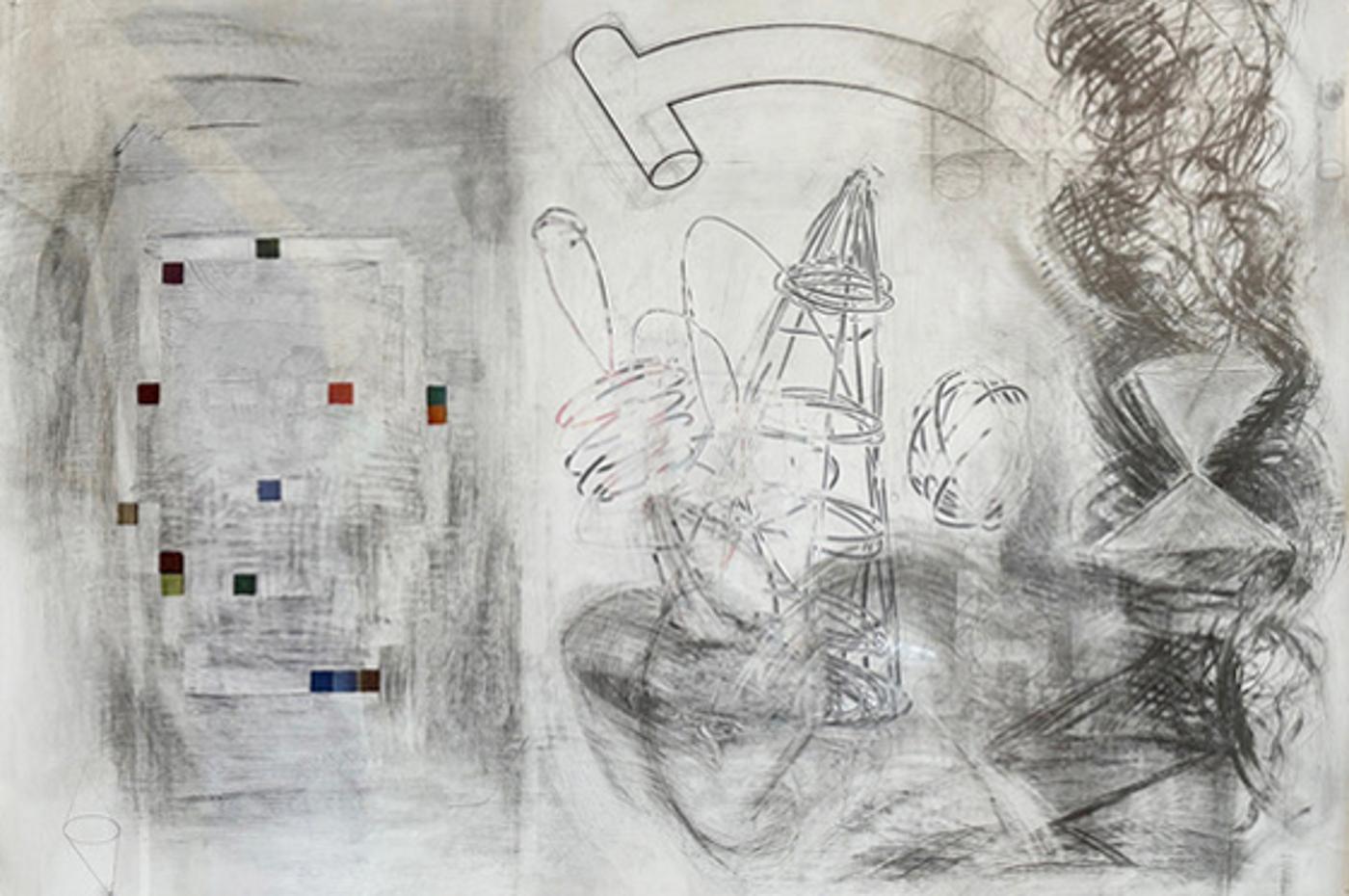 Serge Tousignant (1942) - Portrait robot de l’artiste, 1993