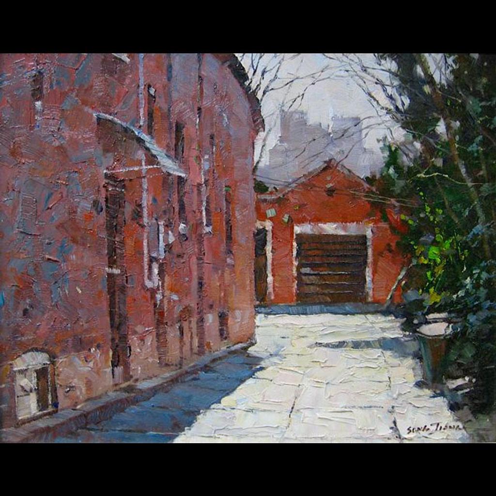 X. Song Jiang (1955) - Toronto Back Lane #1