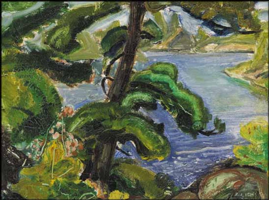 Arthur Lismer (1885-1969) - Georgian Bay / Dock Litter (verso)