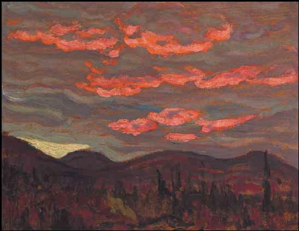 Alexander Young (A. Y.) Jackson (1882-1974) - Sunset, Algoma / Evening, Algoma