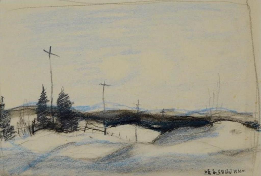 Frederick Simpson Coburn (1871-1960) - Winter skyline