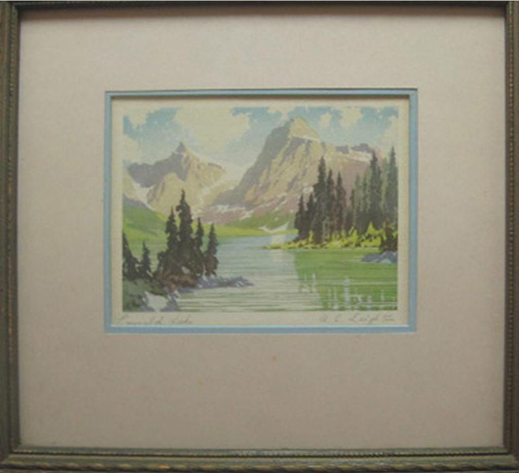 Alfred Crocker Leighton (1901-1965) - Emerald Lake