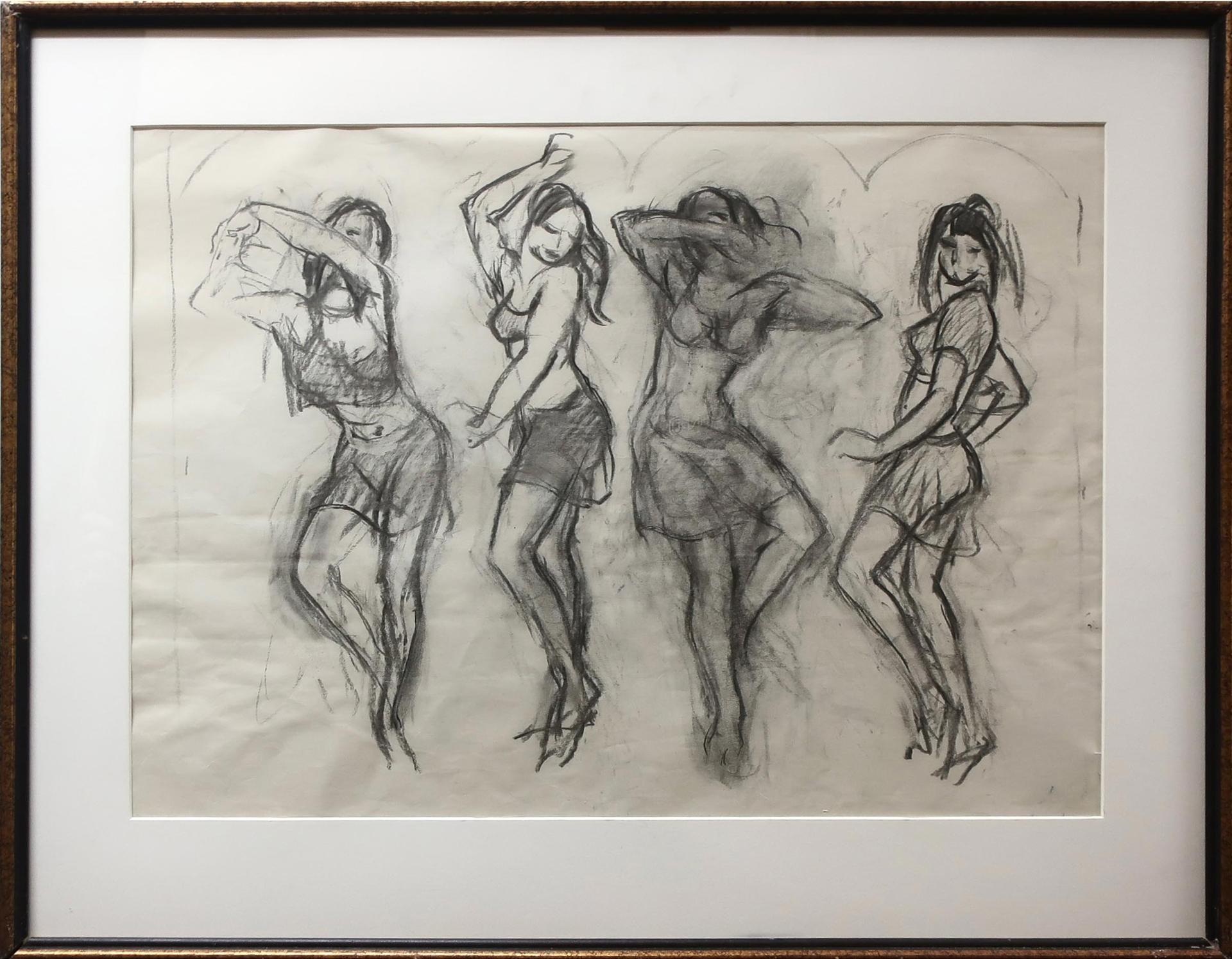 Eric E. Goldberg (1890-1969) - Dancing Girls