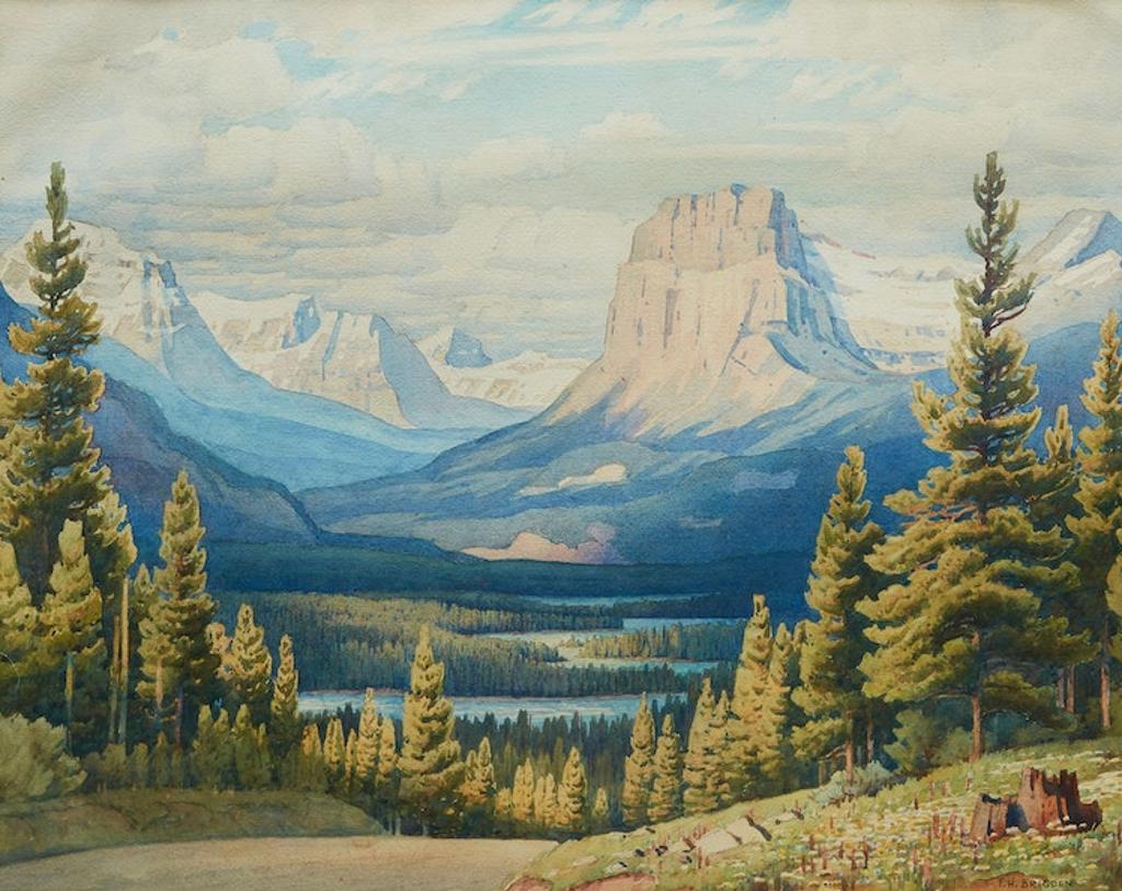 Frederick Henry Brigden (1871-1956) - Mountain Landscape