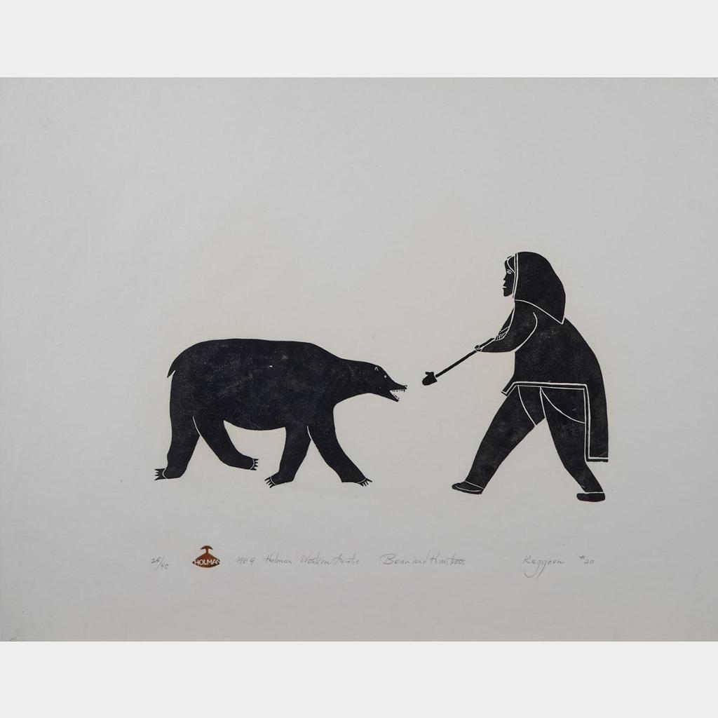 William Kagyut (1922) - Bear And Huntress