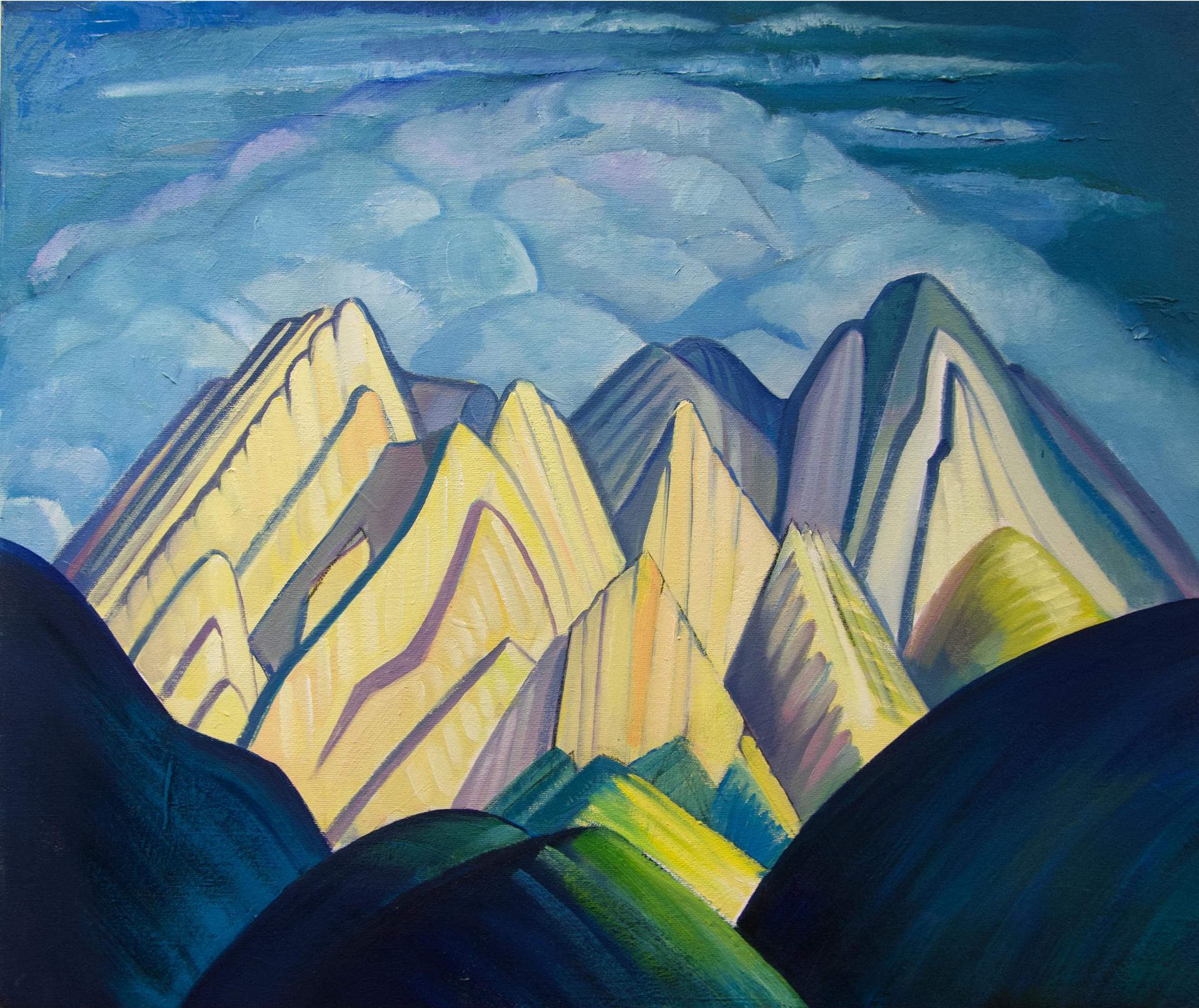 Alex Korenfeld (1944) - Mountain Form