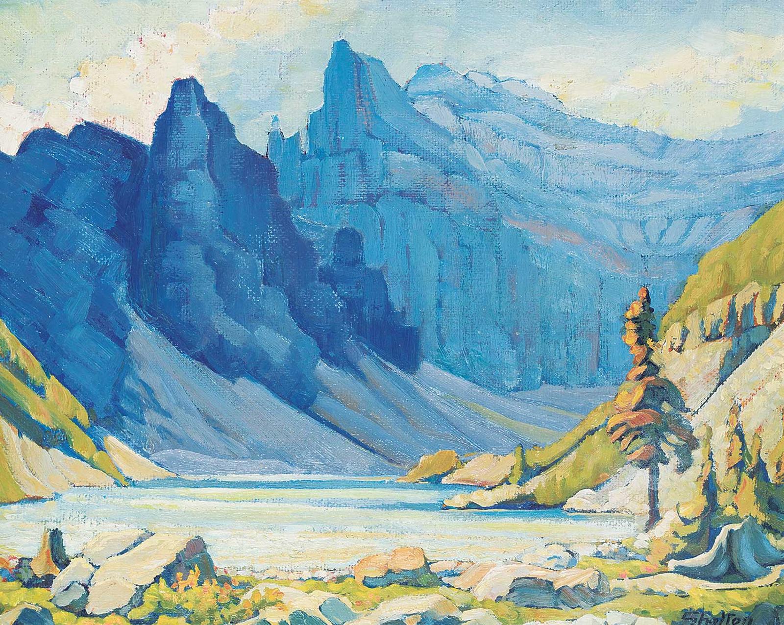 Margaret Dorothy Shelton (1915-1984) - Untitled - High in the Rockies