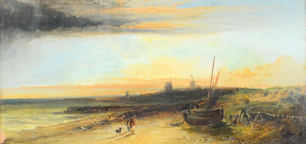 E.C. Williams (1807-1881) - Morning at Littlehampton, Sussex