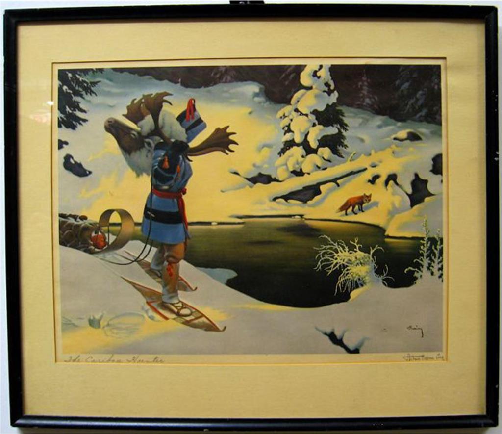 Arthur Henry Howard Heming (1870-1940) - The Caribou Hunter