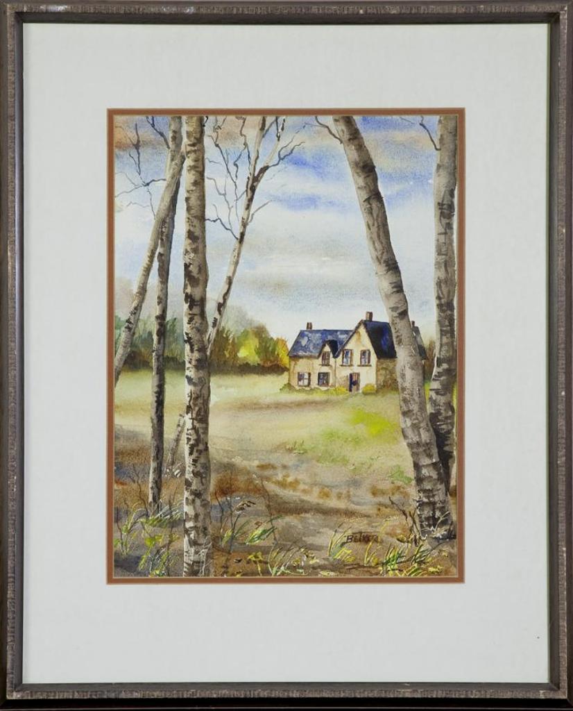 Verna Betker (1933) - Untitled - Untitled Farm House