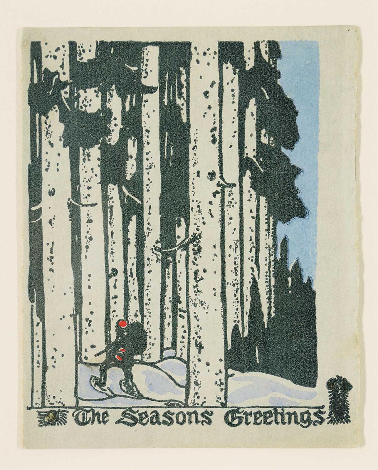 Alexander Young (A. Y.) Jackson (1882-1974) - The Season's Greetings