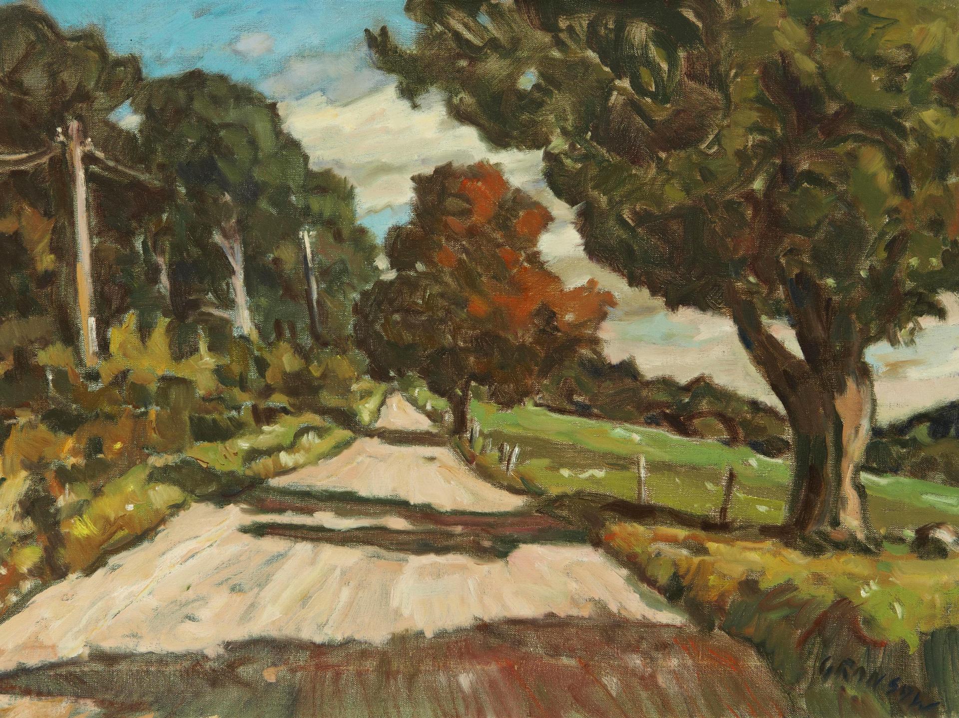 Helmut Gransow (1921-2012) - Summer Road, Eastern Township