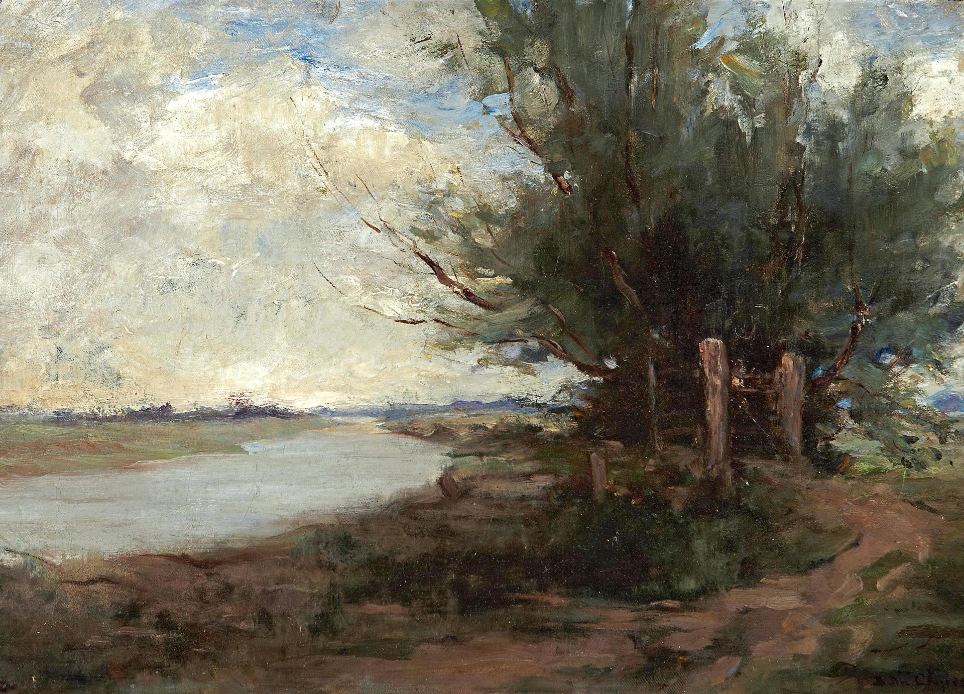 Berthe Des Clayes (1877-1968) - Landscape 1915