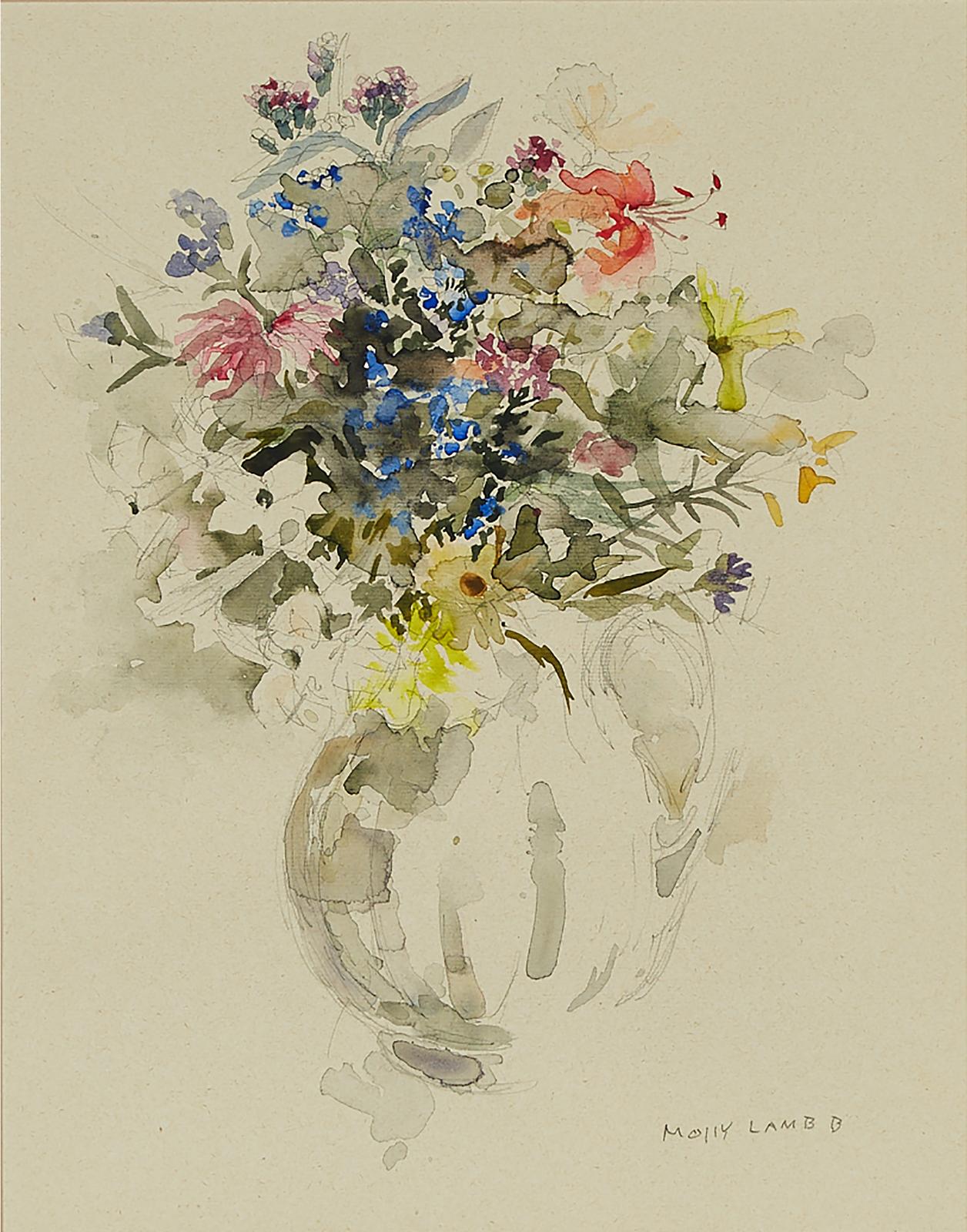 Molly Joan Lamb Bobak (1922-2014) - Little Jug Of Flowers