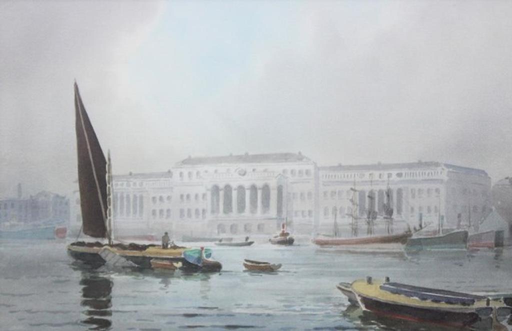 Charles E. Hannaford (1863-1955) - Venetian View