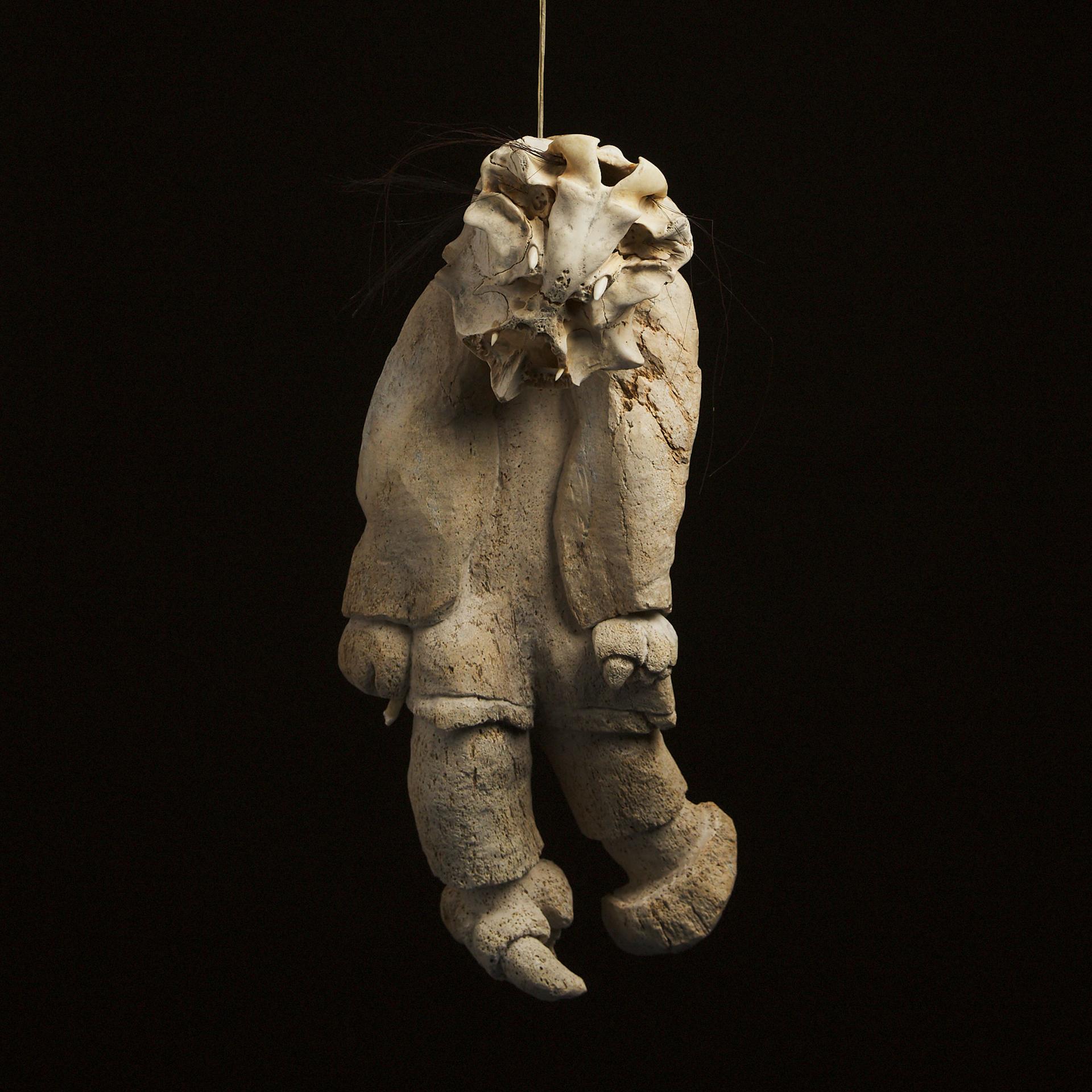 Nick Sikkuark (1943-2013) - Spirit Figure (Journeying To The Moon)