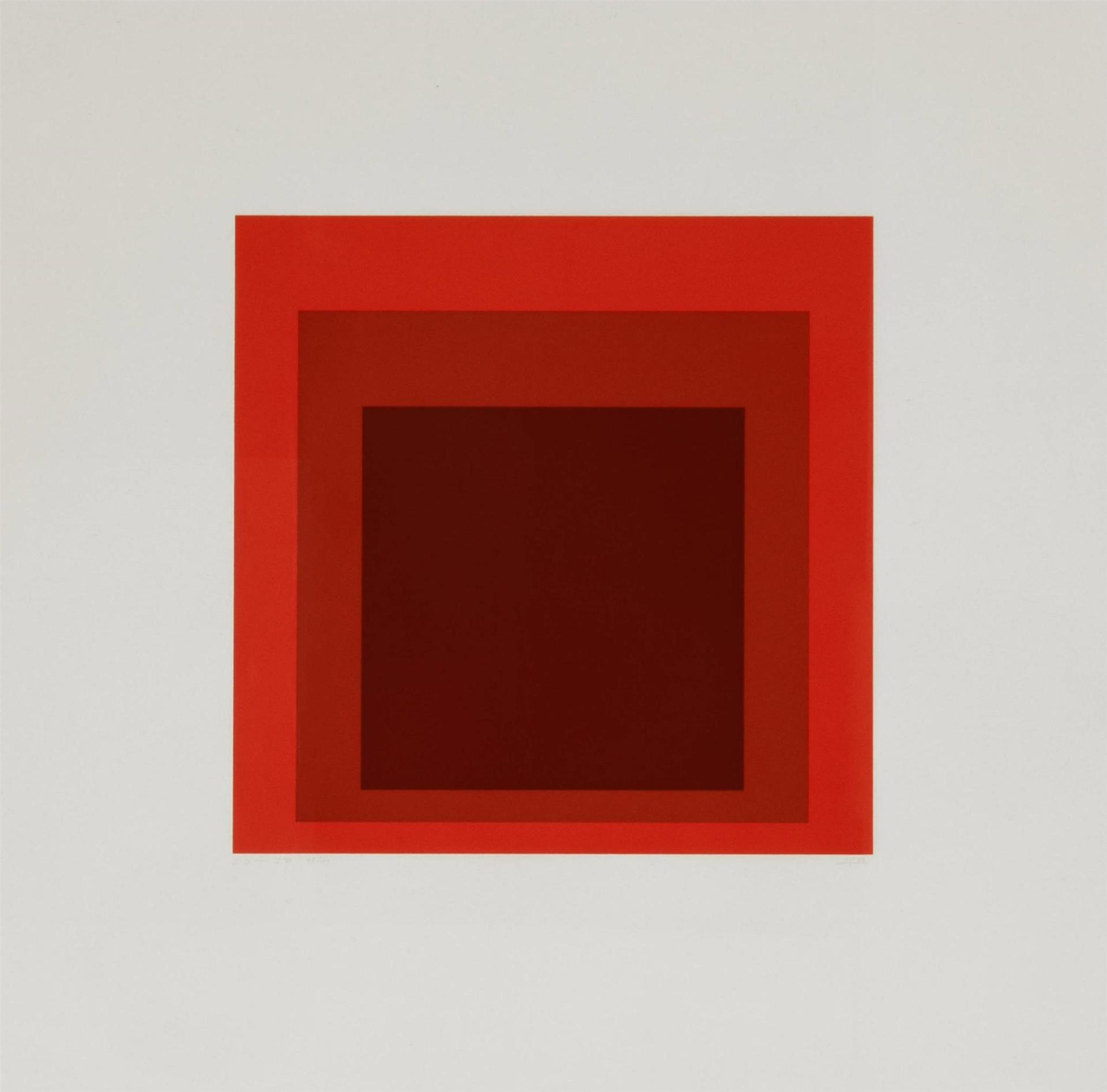 Josef Albers (1888-1976) - I-S JP (1972) [Danilowitz, 217]