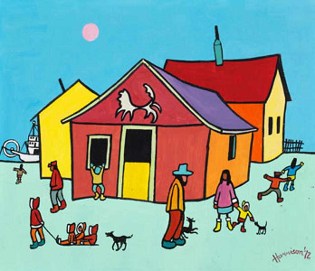 Ted Harrison (1926-2015) - Home of Sam McGee - Whitehorse