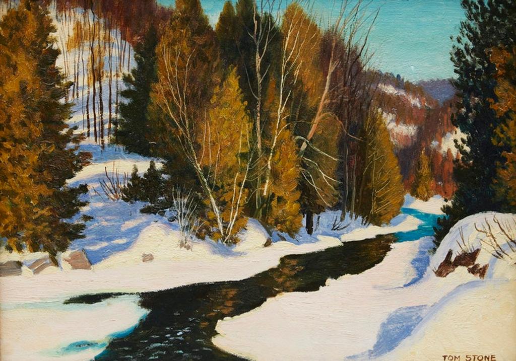 Thomas Albert Stone (1897-1978) - Late Afternoon Credit Forks