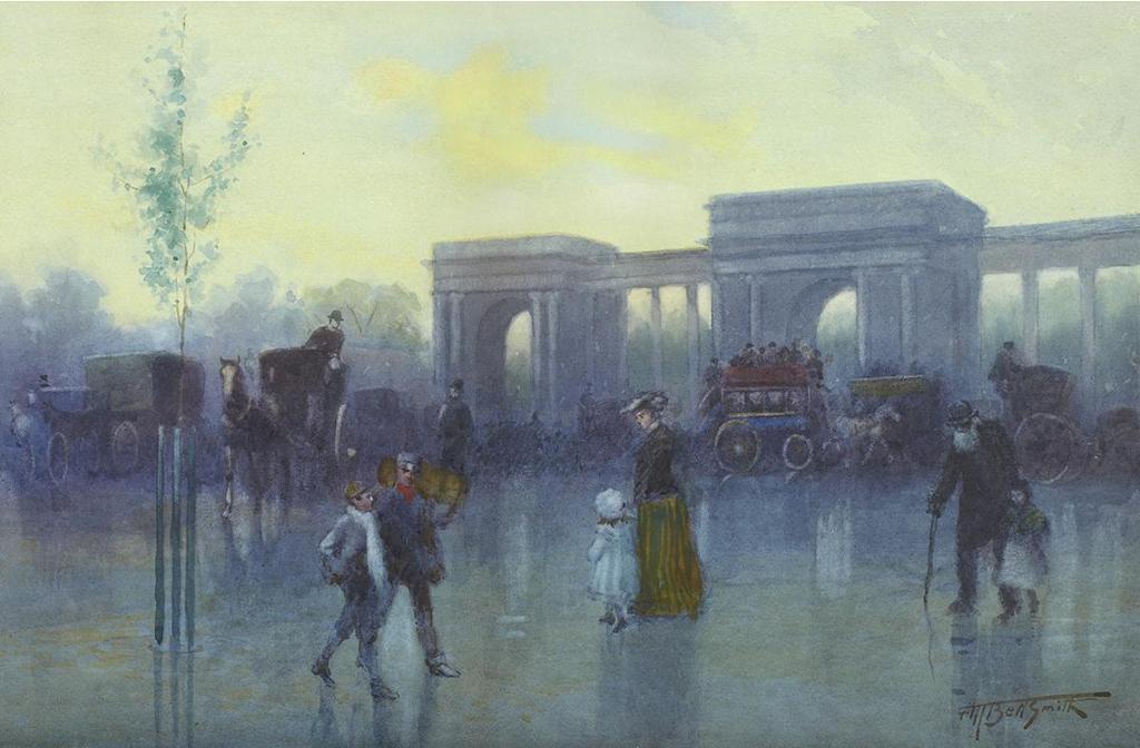 Frederic Martlett Bell-Smith (1846-1923) - Hyde Park Corner, Park Lane