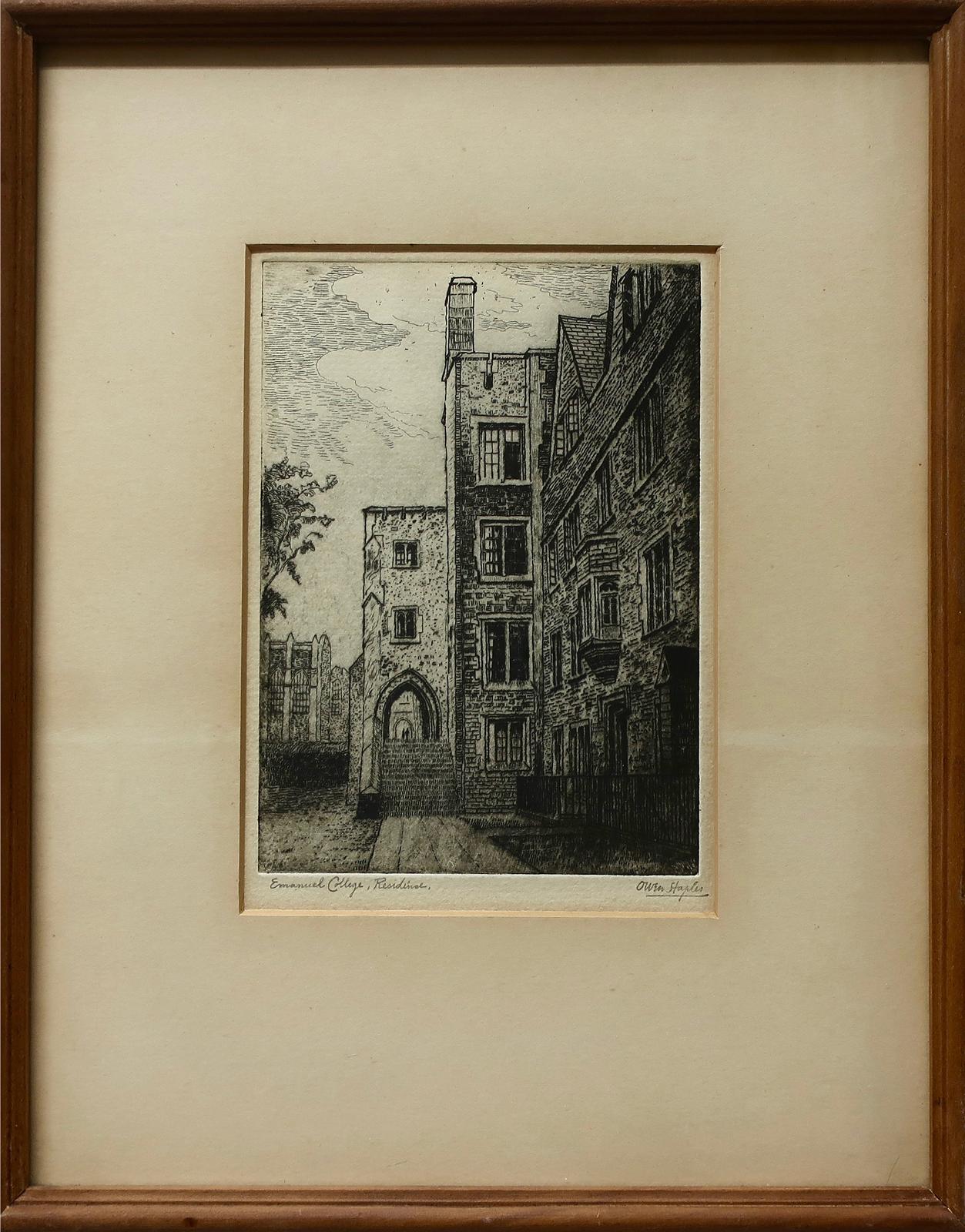 Owen B. Staples (1866-1949) - Emmanuel College, Residence