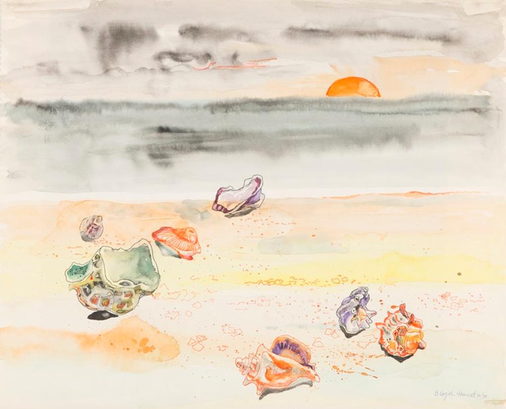 Bobs (Zema Barbara) Cogill Haworth (1900-1988) - Shells on the Beach