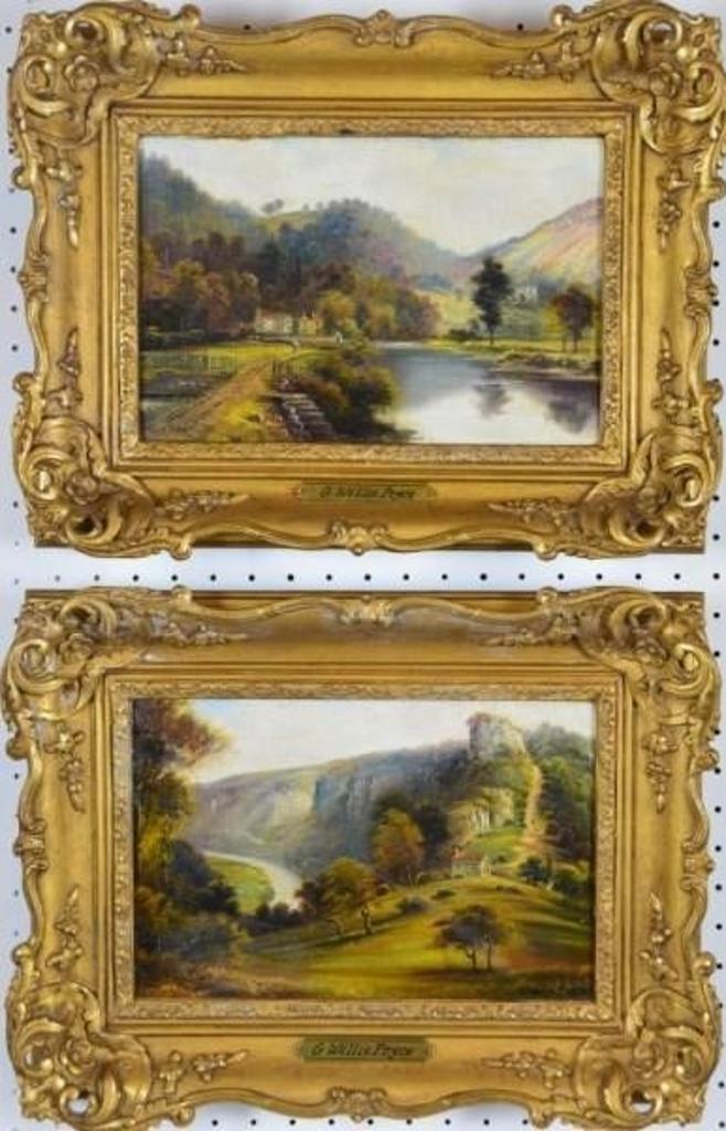 George Willis Pryce (1866-1949) - Two works, untitled English landscapes
