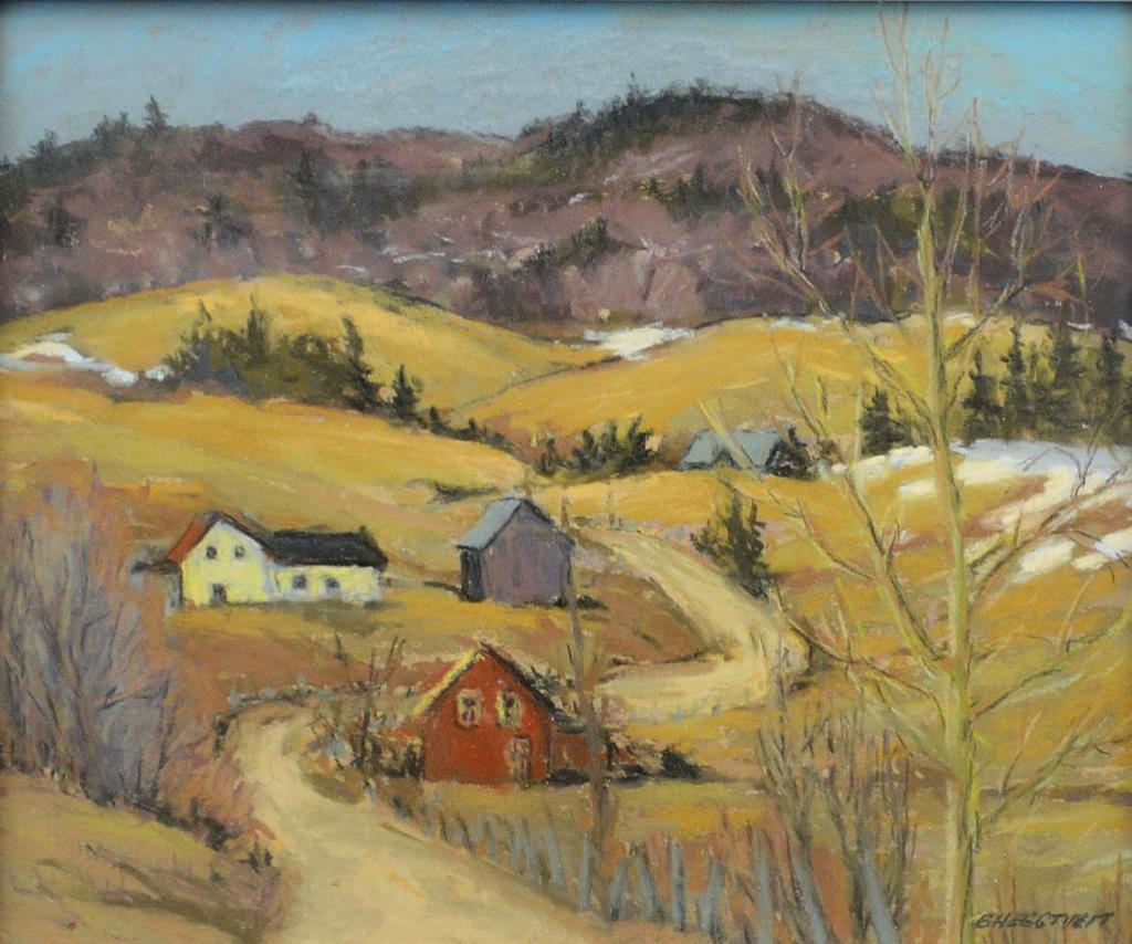 Bruce Allen Heggtveit (1917-2002) - Farms Near Masham QC