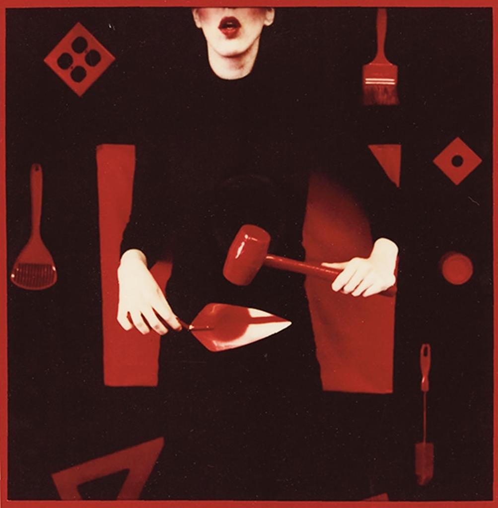 Barbara Ann Astman (1950) - Untitled (Banana and Apple); Untitled (Mallet and Trowel) (from the Red Series)