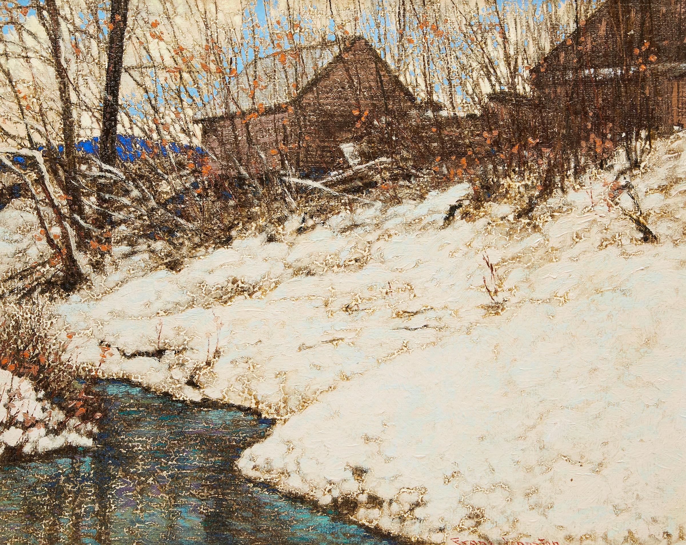 Frank (Franz) Hans Johnston (1888-1949) - April Snow