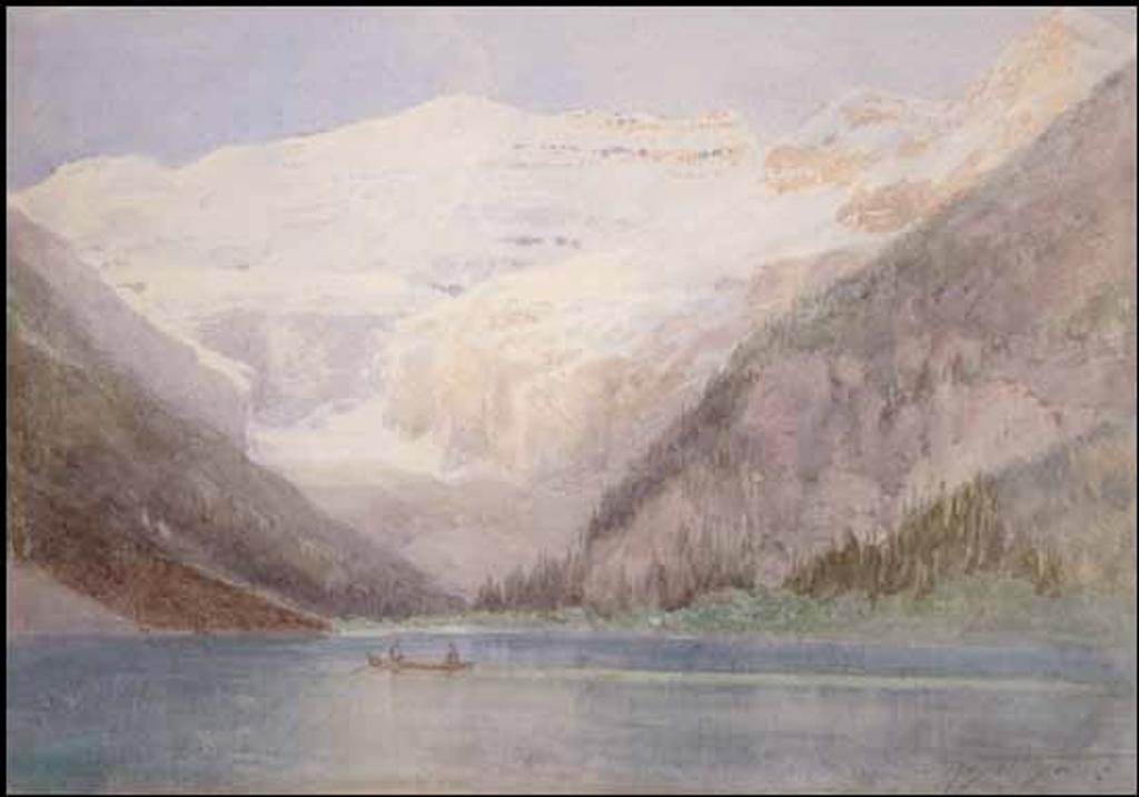 Frederic Martlett Bell-Smith (1846-1923) - Lake Louise near Lagan
