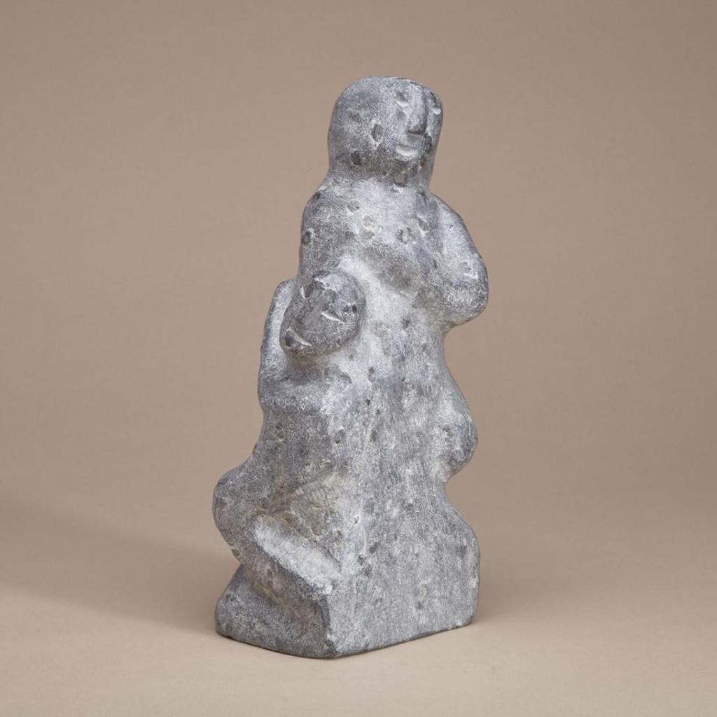 Mary Ayaq (Akjar) Anowtalik (1938) - Mother And Child