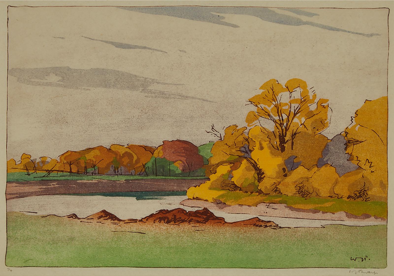 Walter Joseph (W.J.) Phillips (1884-1963) - Fall, Assiniboine River