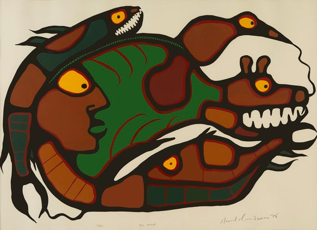 Norval H. Morrisseau (1931-2007) - All Within
