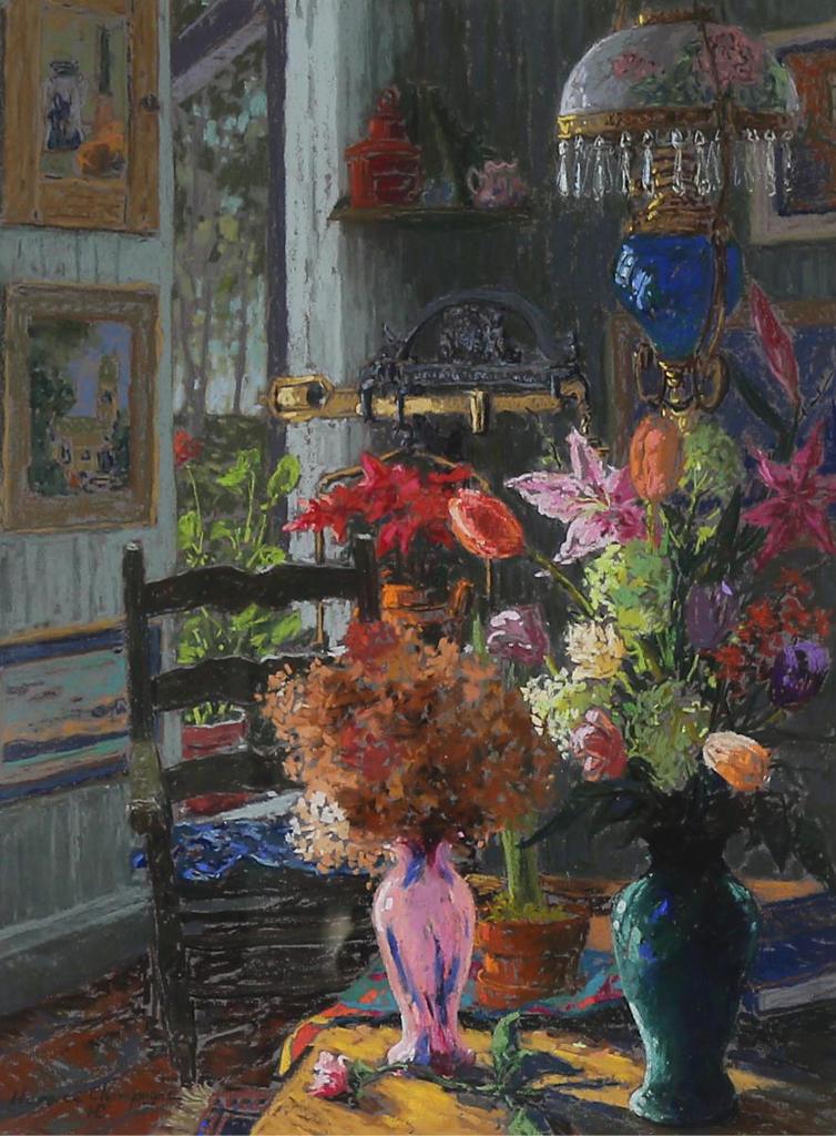 Horace Champagne (1937) - A New Feeling In The Studio With The Pink Vase; 1992