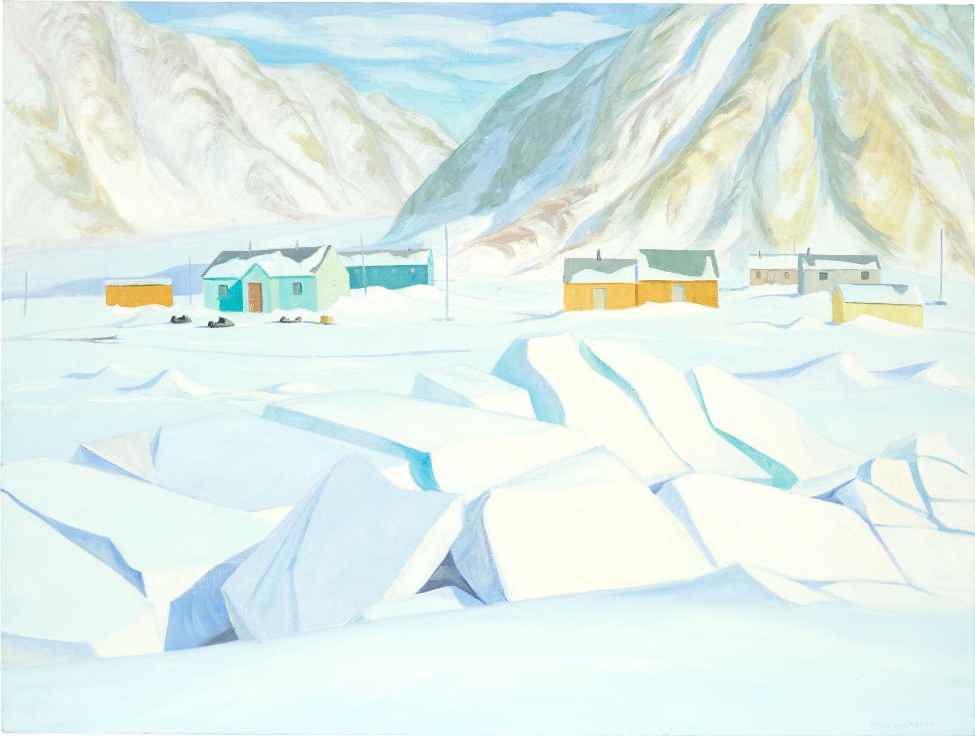 Doris Jean McCarthy (1910-2010) - Grise Fiord In Winter, 1989