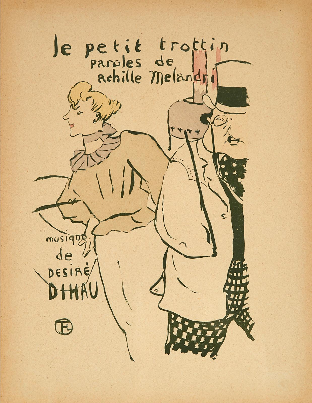 Henri de Toulouse-Lautrec (1864-1901) - Le Petit Trottin, 1893 [delteil, 27; Adhemar, 18; Adriani, 36]