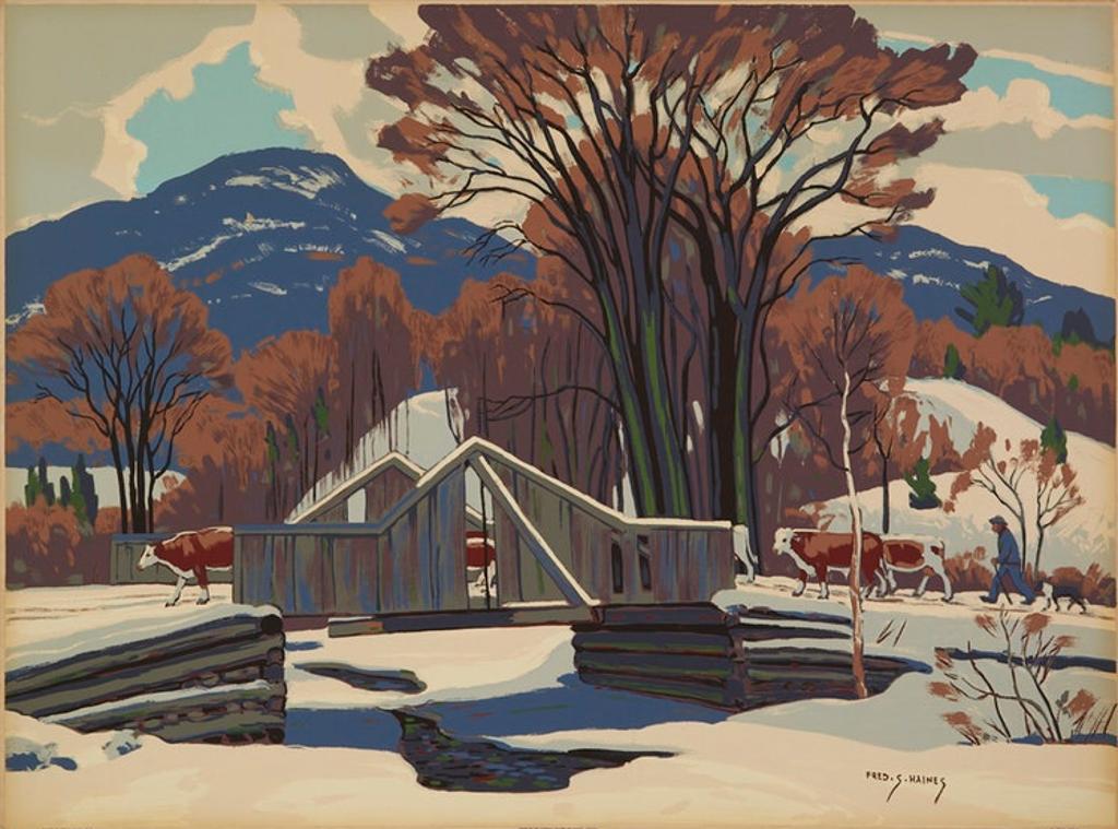 Frederick Stanley Haines (1879-1960) - Rural Bridge