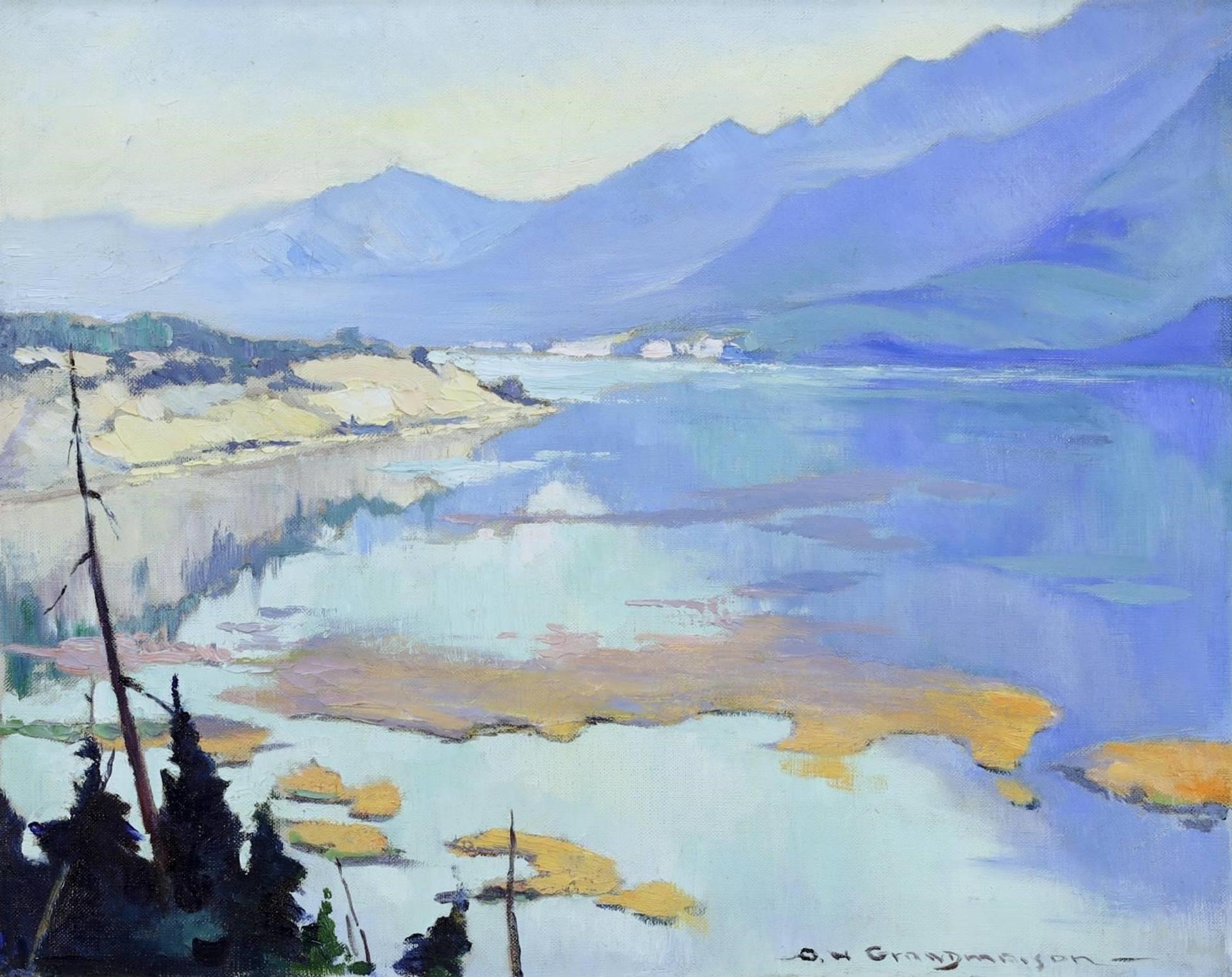 Orestes Nicholas (Rick) Grandmaison (1932-1985) - Columbia River (Col. Lake)