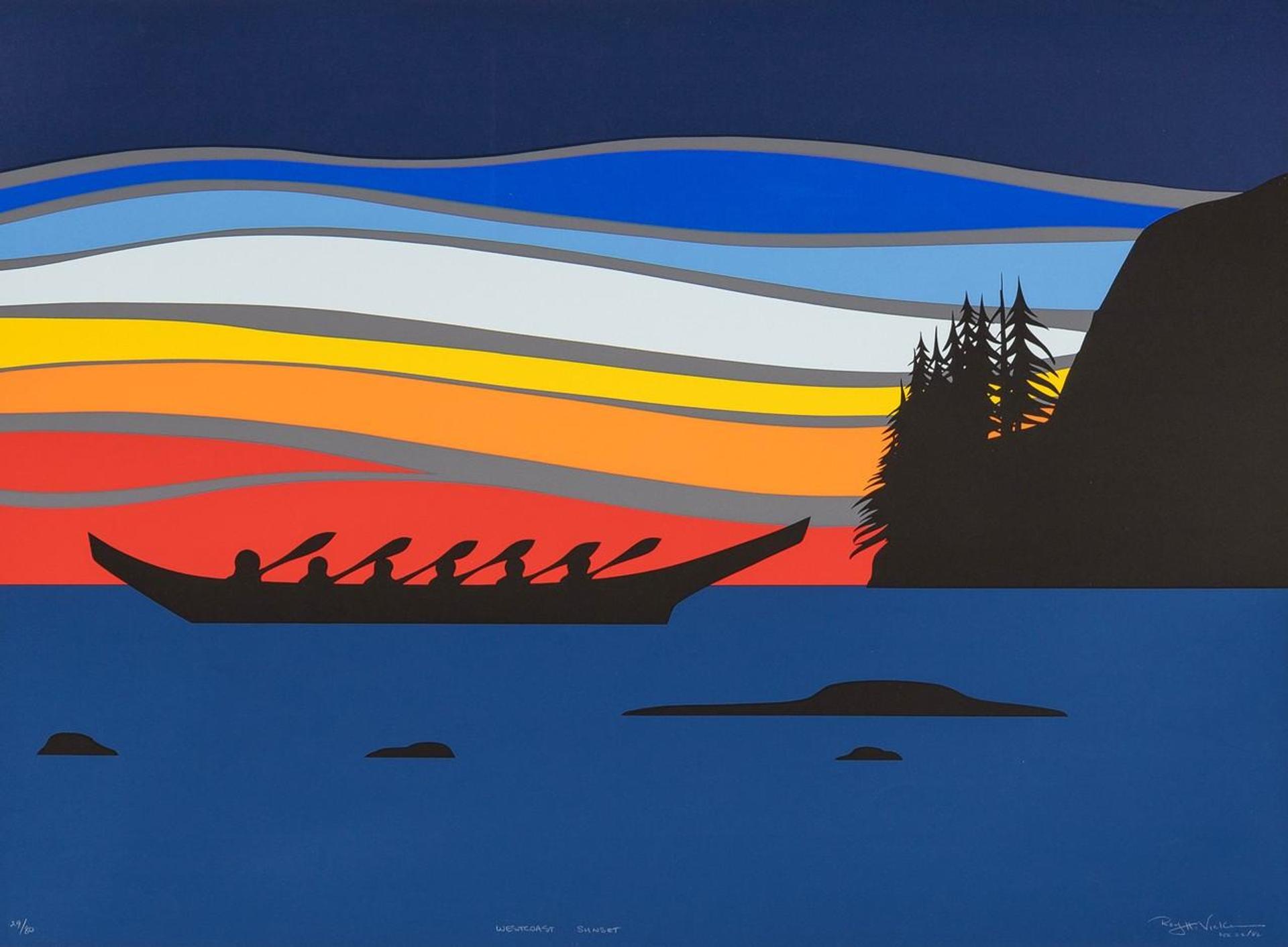 Roy Henry Vickers (1946) - Westcoast Sunset