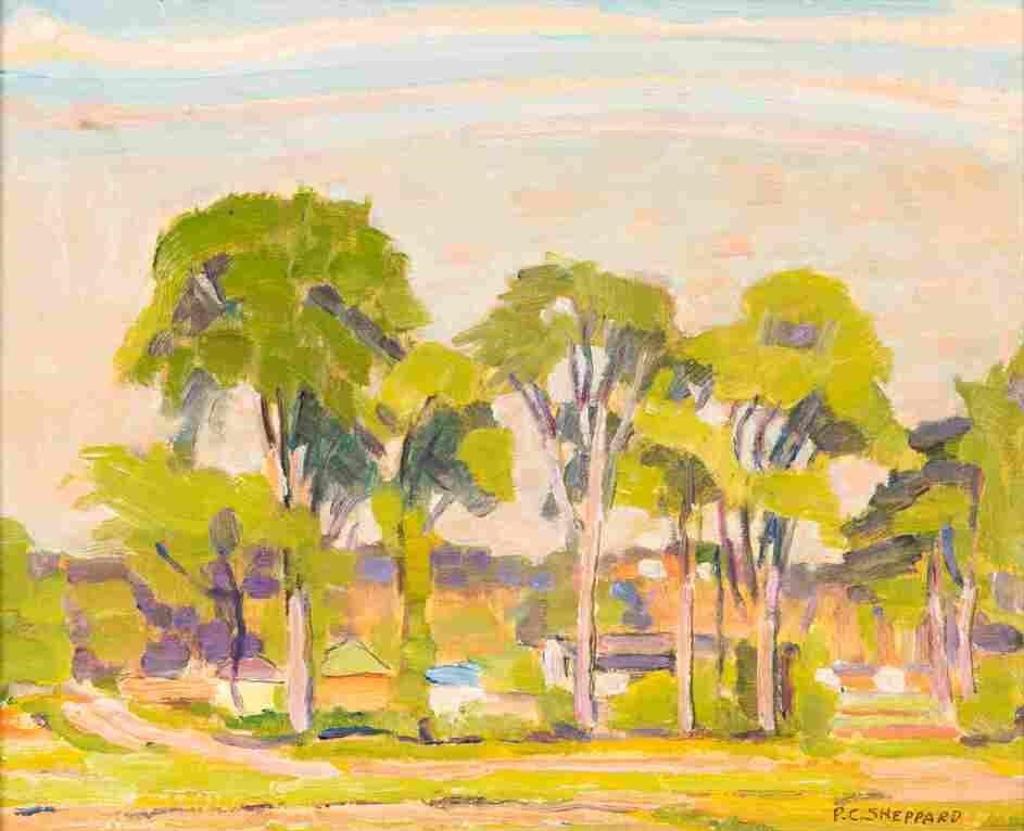 Peter Clapham (P.C.) Sheppard (1882-1965) - Summer + Victory Mills, ca. 1945