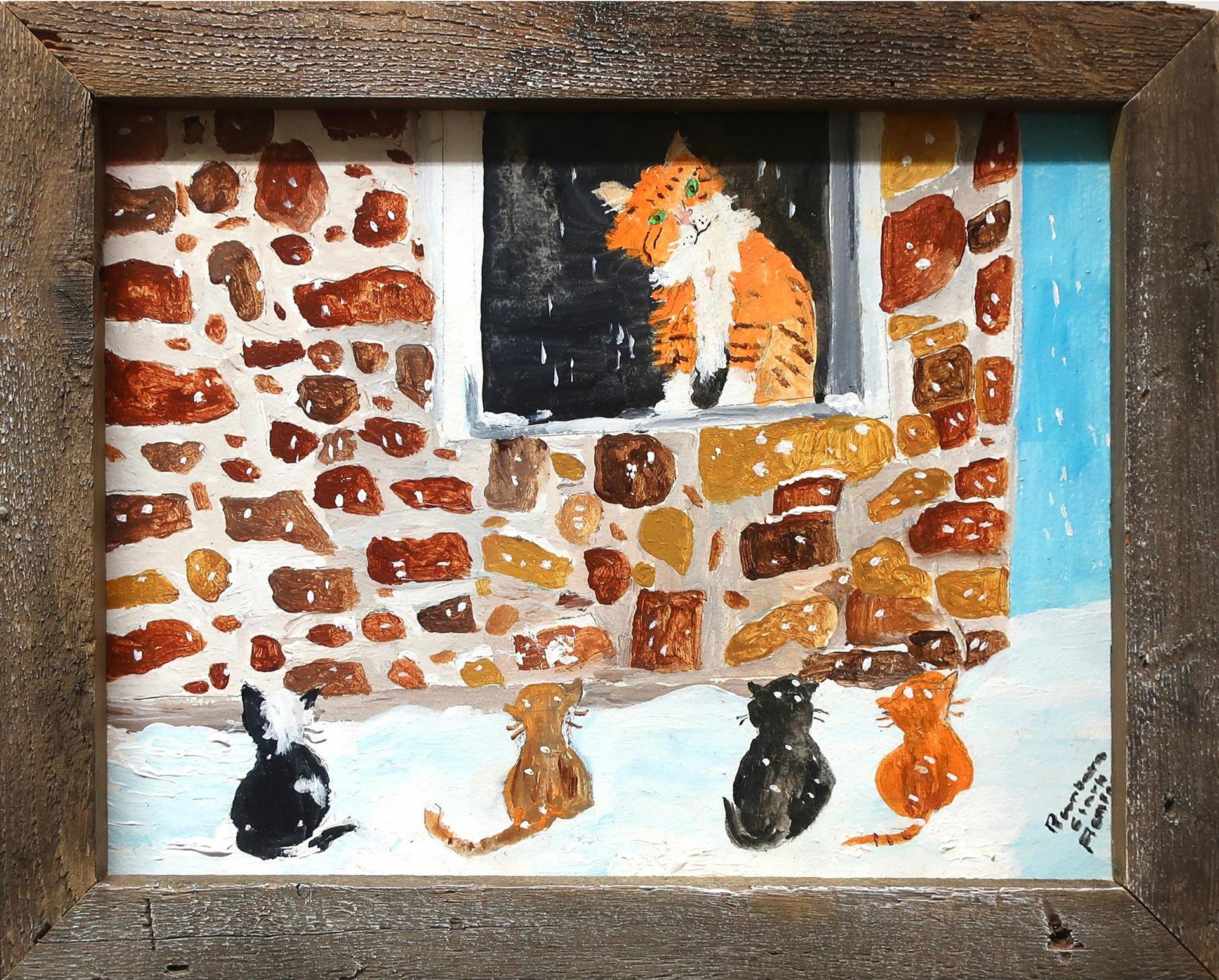 Barbara Clark Fleming (1939) - Barn Cats