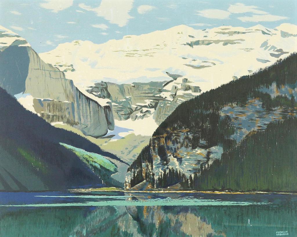 George Franklin Arbuckle (1909-2001) - Lake Louise