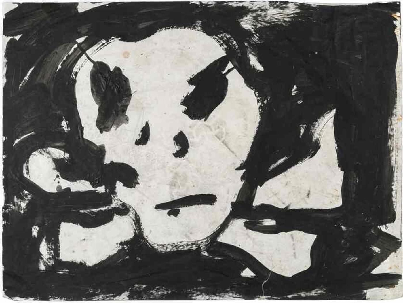 John Tarrell Scott (1950-2007) - Untitled (Skull)