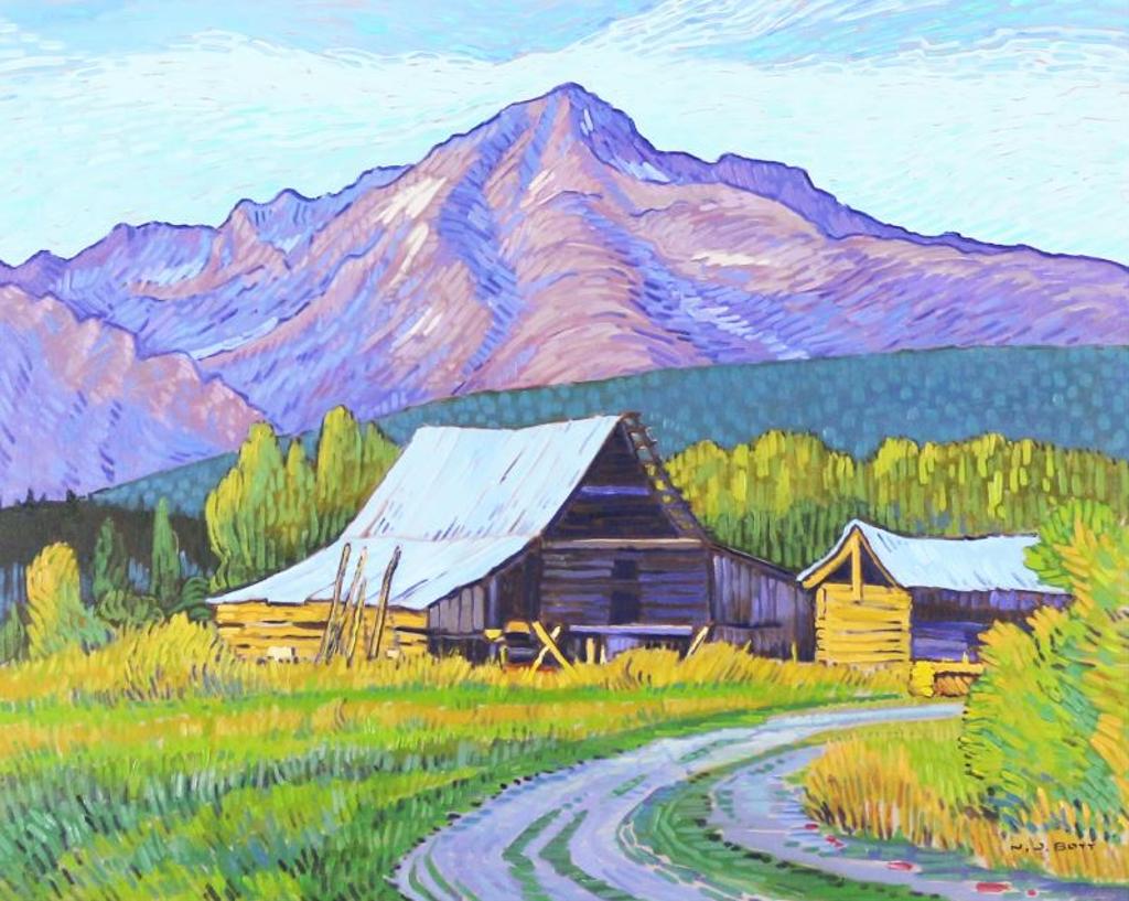 Nicholas Johannes Bott (1941-2021) - Barns - Cronin Mountain, B.C