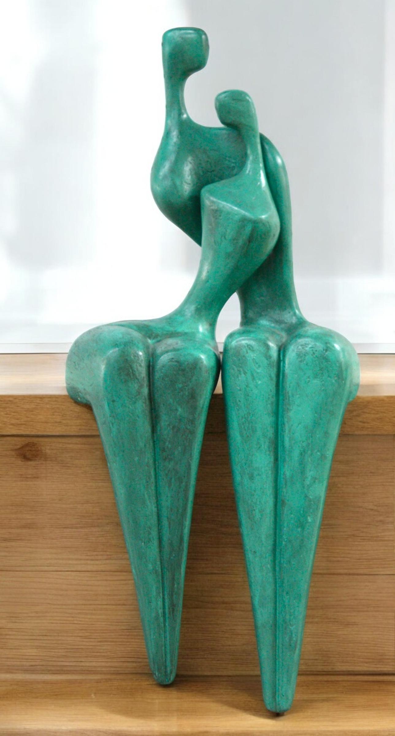 Itzak Benshalom (1945-2018) - Couple embrassant